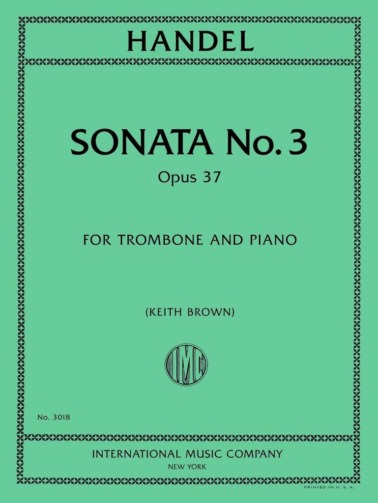 Sonata No.3 F Maj